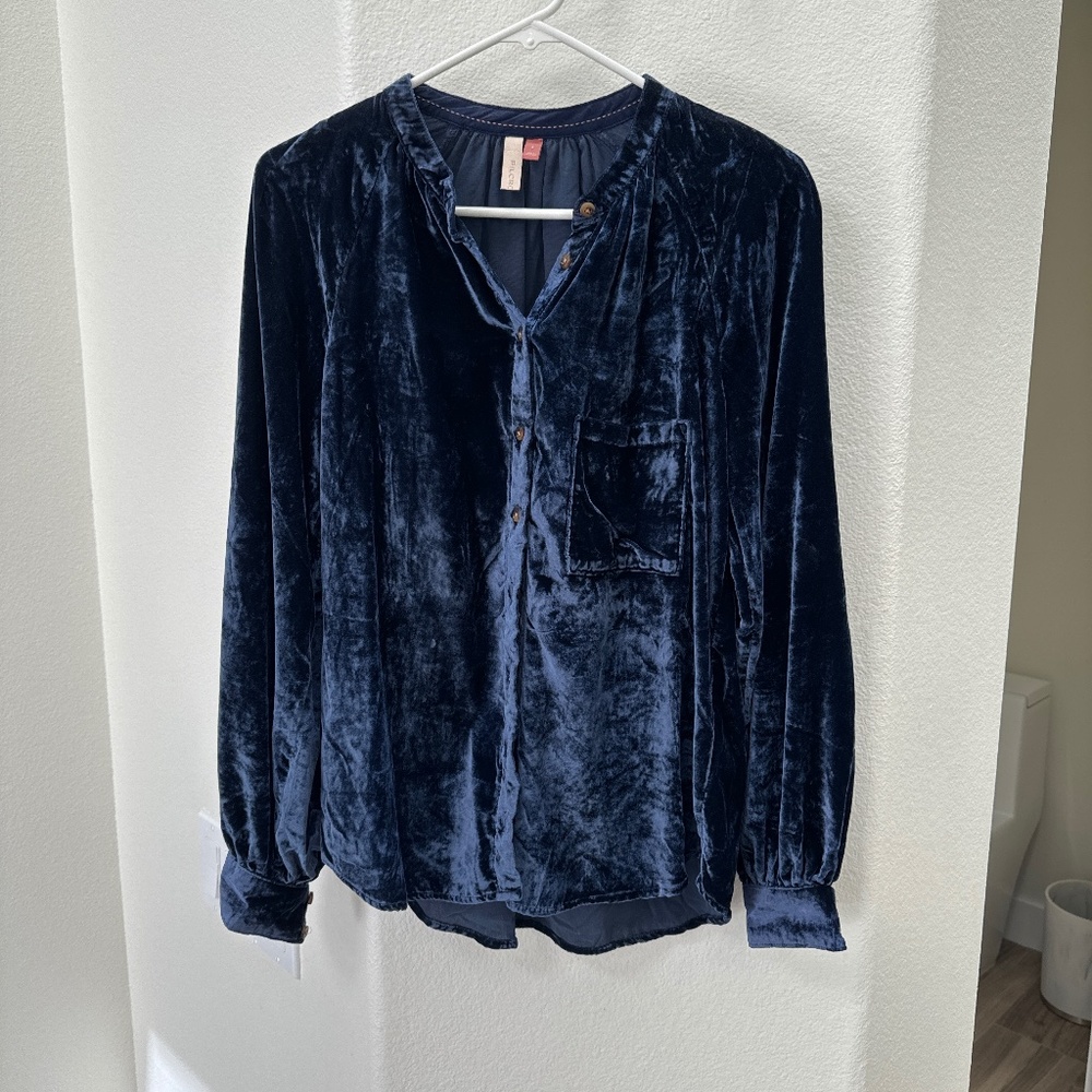 Pilcro Velvet Top!